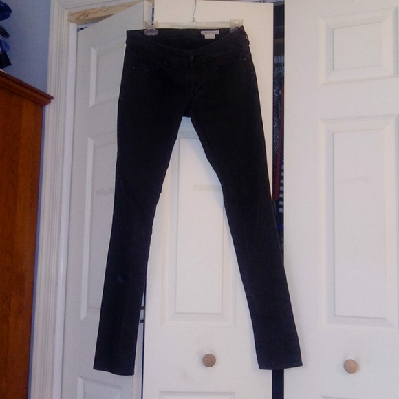 h and m jeans black
